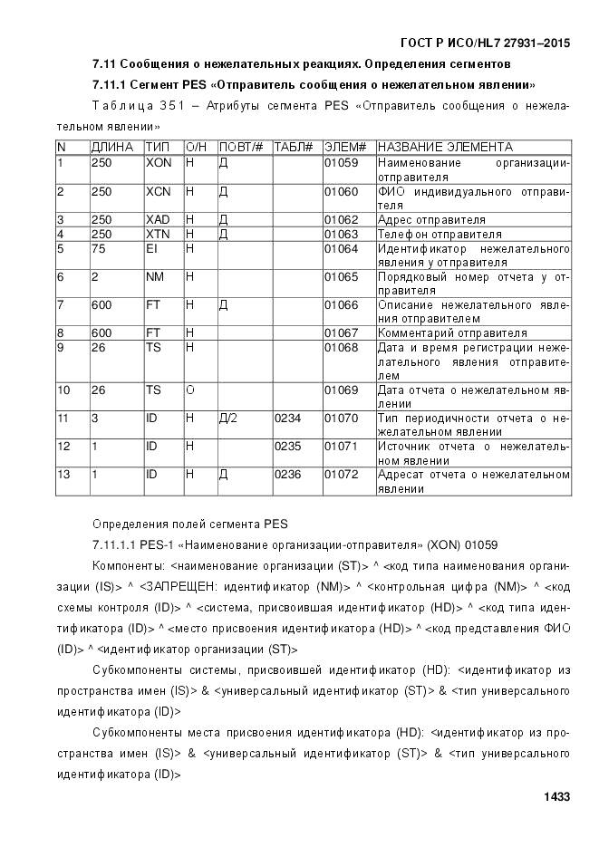 ГОСТ Р ИСО/HL 7 27931-2015, страница 1440